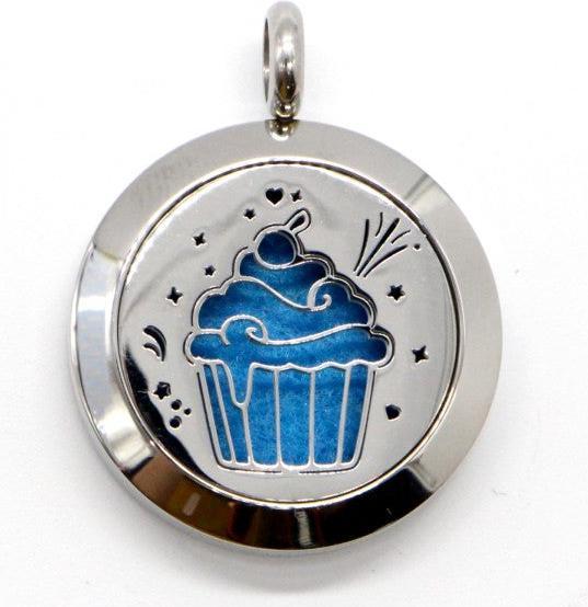 Immagine prodotto Zen Arôme Collana di gioielli per profumi con ciondolo No.55 per olio essenziale, profumo (Acciaio inossidabile, Cuoio)