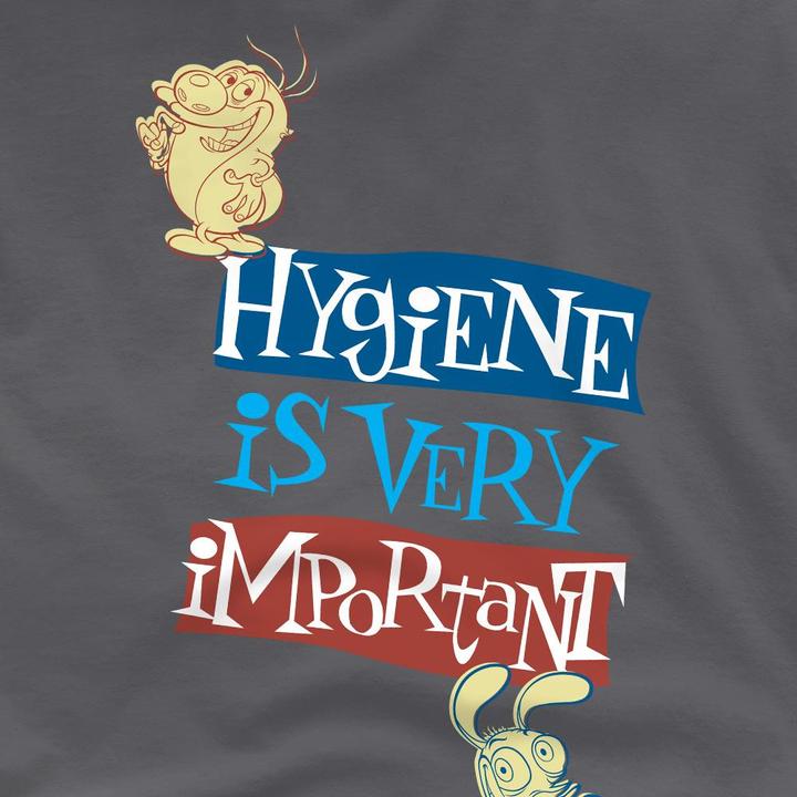 Immagine prodotto Ren & Stimpy Hygiene Is Very Important Maglietta Uomo (4XL)