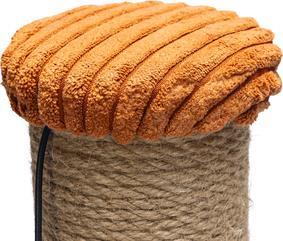 Actual product image Designed by Lotte Scratching post (50 cm, Terracotta)