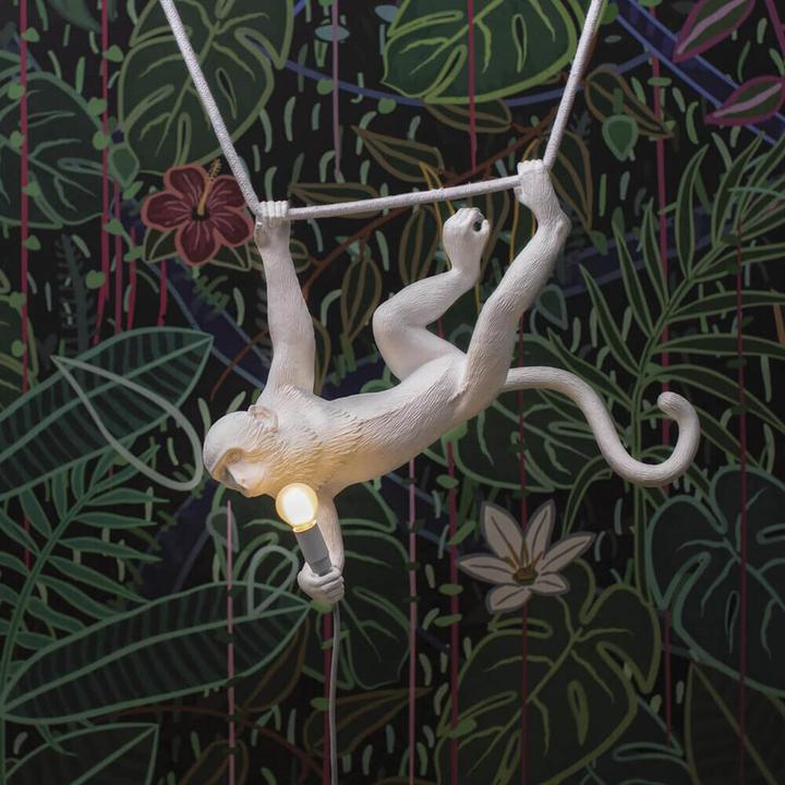 Image du produit Seletti Monkey Lamp White Lampe à Led (120 lm, E14)