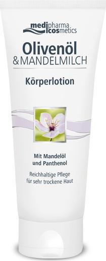 Image du produit Medipharma Lotion corporelle au lait d'olive et d'amande, 200 ml LOT (Lotion pour le corps, 200 ml)