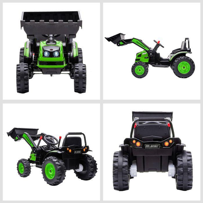 Actual product image Swisshandel24 Children's electric excavator sit-on excavator for children ride-on excavator off-road tractor