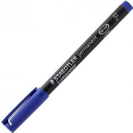 Produktbild Staedtler Lumocolor permanent (Blau, 0.60 mm, 10 x)