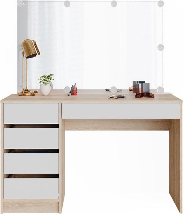 Actual product image Vicco Sherry with lighting (55 x 75 x 120 cm)