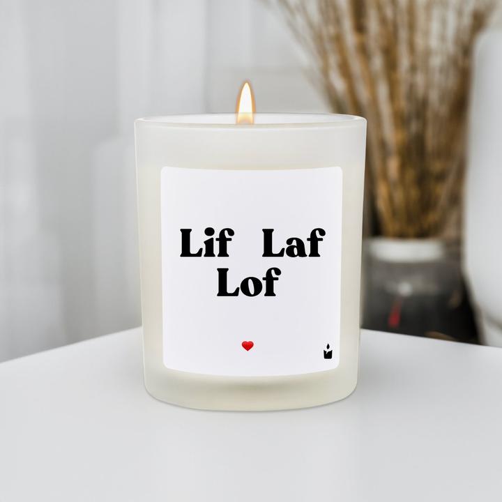 Immagine prodotto Chatty Candles Duftkerze Woody Lif Laf Lof