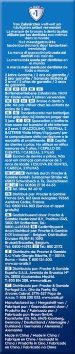 Image du produit Oral-B Pro Battery (Brosse à dents oscillo-rotative)