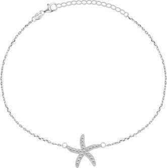Produktbild Brilio Silver - Designer silver starfish bracelet BRC24W