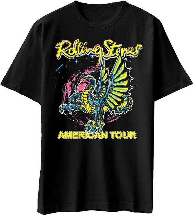 Immagine prodotto The Rolling Stones Maglietta Unisex Adulto American Tour Dragon (XXL)