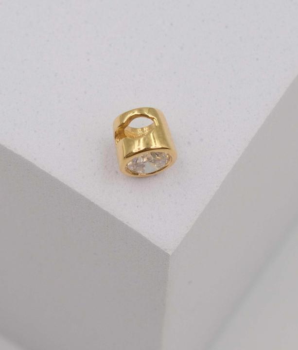 Produktbild Muau Anhänger Zargenfassung (750/18K Gelbgold)