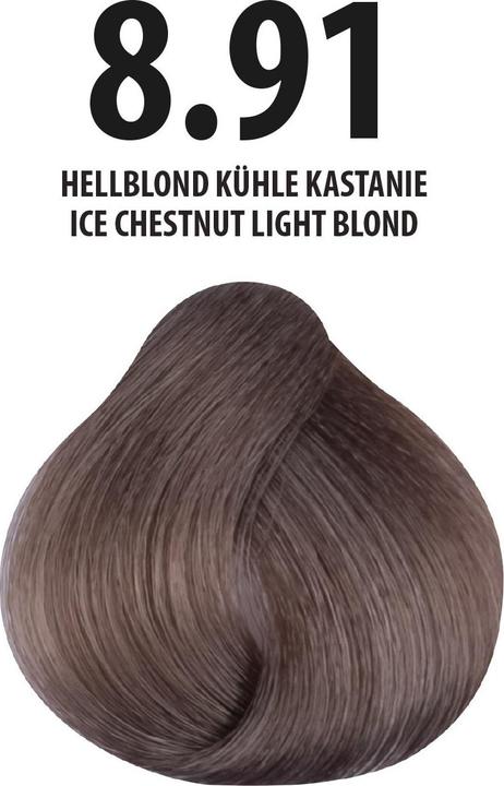 Produktbild FemMas 8.91) Haarfarbe Hellblond Kühle Kastanıe 100ml (Hellblond Kühle Kastanıe 100ml)
