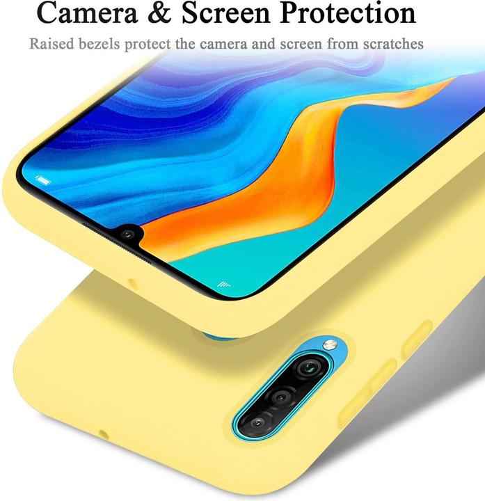 Actual product image Cadorabo TPU Liquid Silicone Case Cover (Huawei P30 Lite)