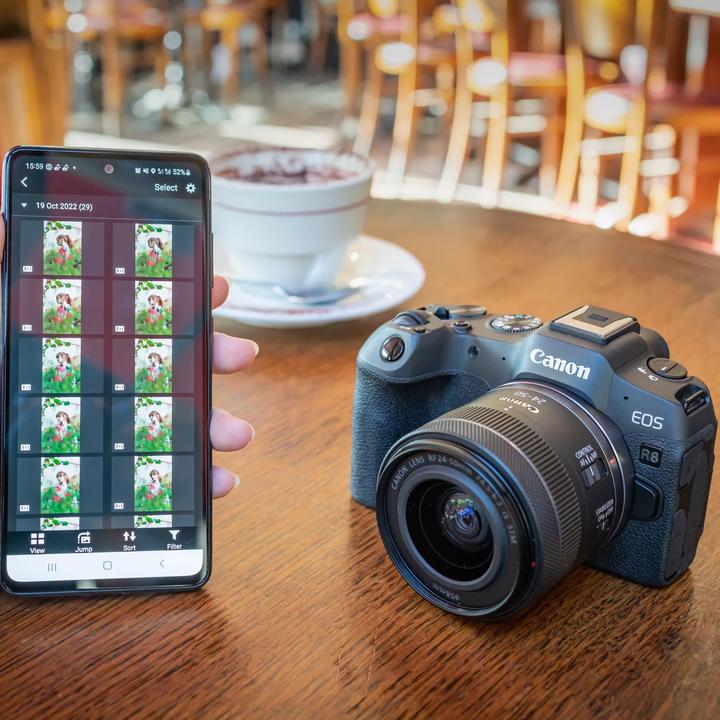Actual product image Canon EOS R8 (24.20 Mpx, Full frame)