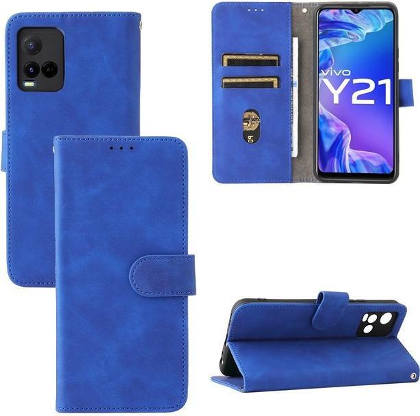 Actual product image MU Classic Classic IV Leather Bookcover Series (Vivo Y21s, Vivo Y33s, Vivo Y21)