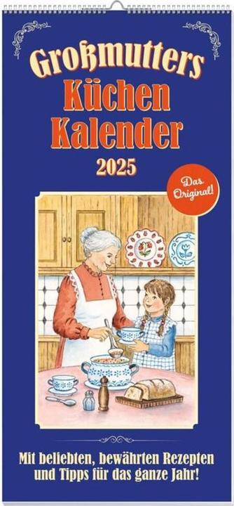 Actual product image Grandmother's kitchen calendar single 2025 (German)