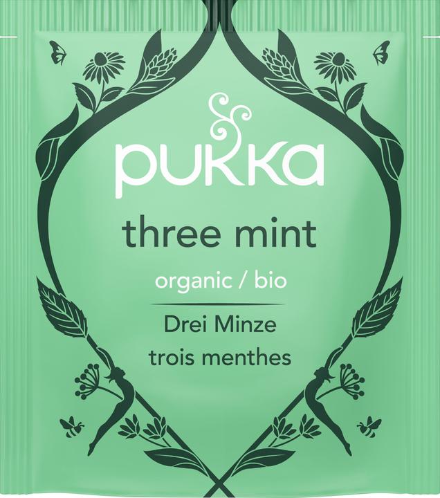 Actual product image Pukka Three Mint Tea (32 g)