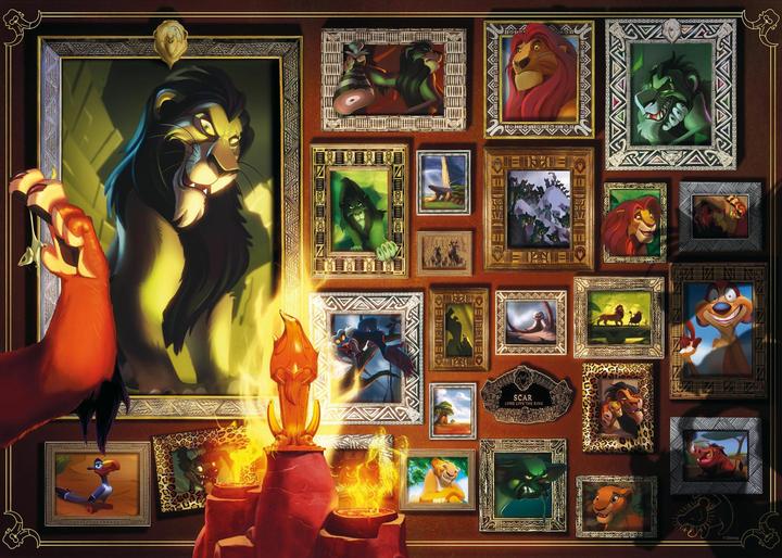 Produktbild Ravensburger Puzzle 12000101 - Scar - 1000 Teile Disney Villainous Puzzle für Erwachsene und Kinder (1000 Teile)