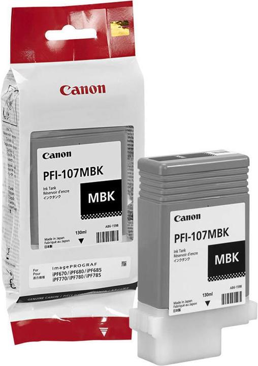 Actual product image Canon Pfi-107mbk (MBK)