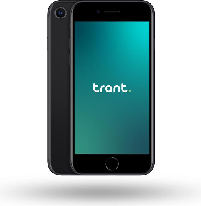 Produktbild Trant.ch iPhone SE 2020 (64 GB, Schwarz, Black, 4.70", 12 Mpx, Hybrid Dual SIM, B / Sehr gut)