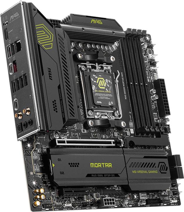 Produktbild MSI MAG B850M Mortar WiFi (AM5, AMD B850, mATX)