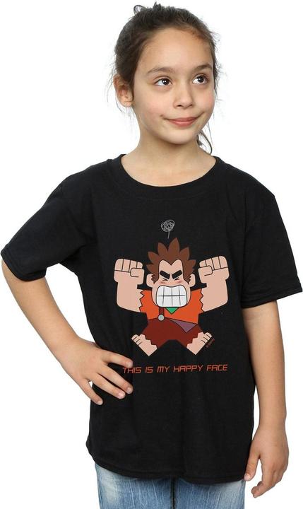Produktbild Disney Wreck It Ralph Happy Face TShirt Mädchen (140, 146)