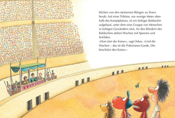 Produktbild Der kleine Drache Kokosnuss bei den Römern (Deutsch, Ingo Siegner, 2019)
