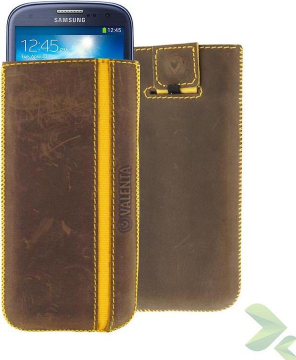 Image du produit Valenta Pocket Stripe Vintage - Pochette à épingles en cuir (Rouge) (Nokia Lumia 925, Samsung Galaxy S III, Samsung Galaxy Core 2, Samsung Galaxy S4, Sony Xperia Z, Acer Liquid S1, Nokia Lumia 900, Samsung Galaxy Nexus, Optimus 4X HD, Sony Xperia T, Mûre Q10, Mûre Z10, Huawei Ascend G510)