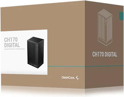 Actual product image Deepcool CH170 DIGITAL (Mini-ATX)