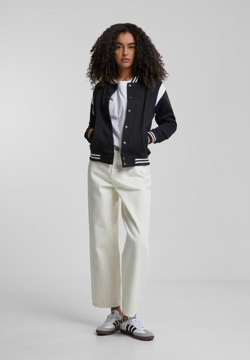Actual product image Urban Classics Ladies Inset College Sweat Jacket (XXL)