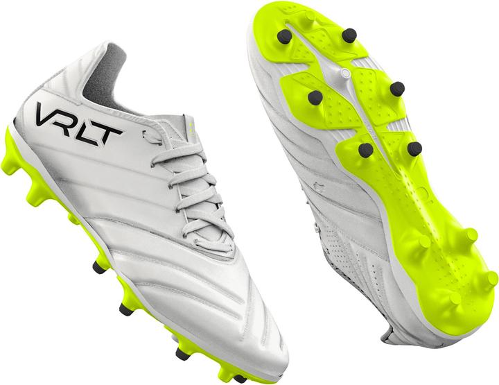 Produktbild Kipsta Damen/Herren Fussball Nockenschuhe Leder FG - Viralto II Matador weiss (47)