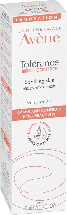 Actual product image Avène Tolérance Control soothing cream (40 ml, 24h cream)