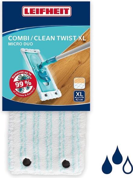 Produktbild Leifheit Wischbezug CLEAN TWIST XL/Combi XL micro duo (1 Stk.)