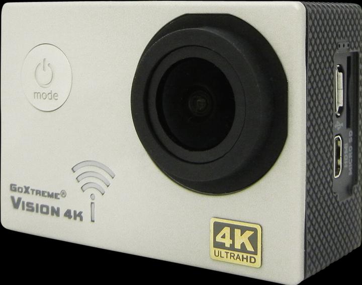 Easypix GoXtreme Vision 4K ULTRA HD silver (24p, 4K, Wi-Fi)