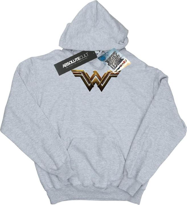 Image du produit - Sweat à capuche JUSTICE LEAGUE MOVIE WONDER WOMAN EMBLEM - Fille (152, 158)