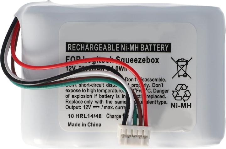 Produktbild Logitech Akku Squeezebox, 533-000050, HRMR15/51, NT210AAHCB10YMXZ (1 Stk., Gerätespezifisch, 2000 mAh)