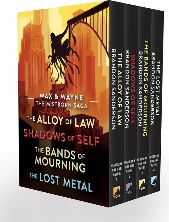 Produktbild Wax and Wayne, the Mistborn Saga Boxed Set (Englisch, Brandon Sanderson, 2023)