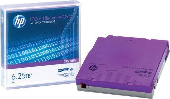Produktbild HPE LTO-6 Ultrium MP WORM Data Cartridge (LTO-6 Ultrium, 6250 GB)
