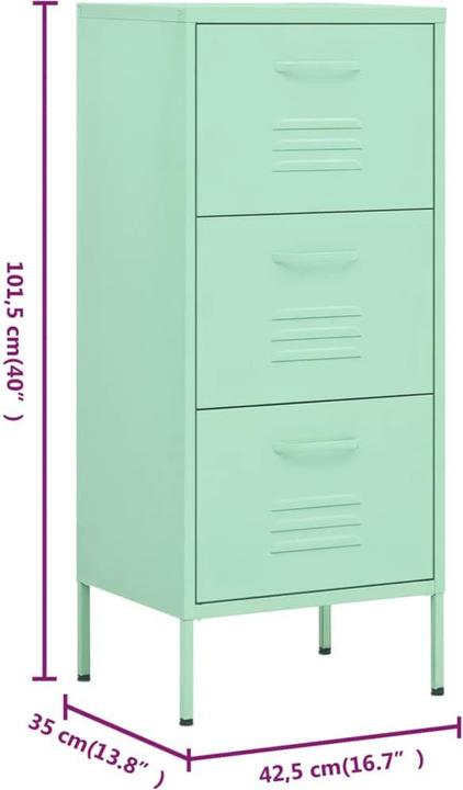 Immagine prodotto VidaXL Nalren (42,5 x 35 x 101,5 cm)