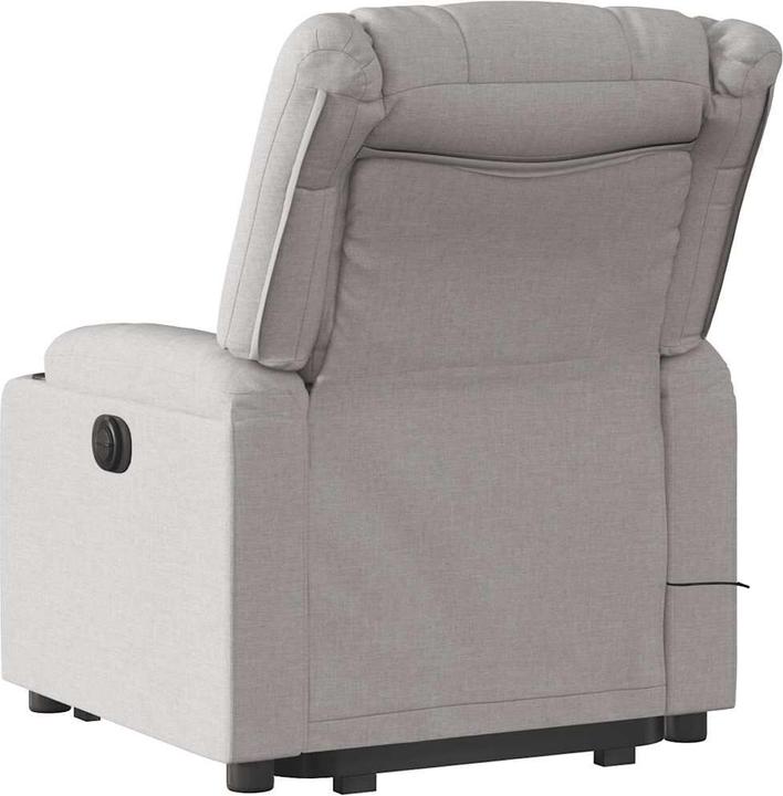 Produktbild VidaXL Massagesessel mit Aufstehhilfe Wolkengrau Stoff