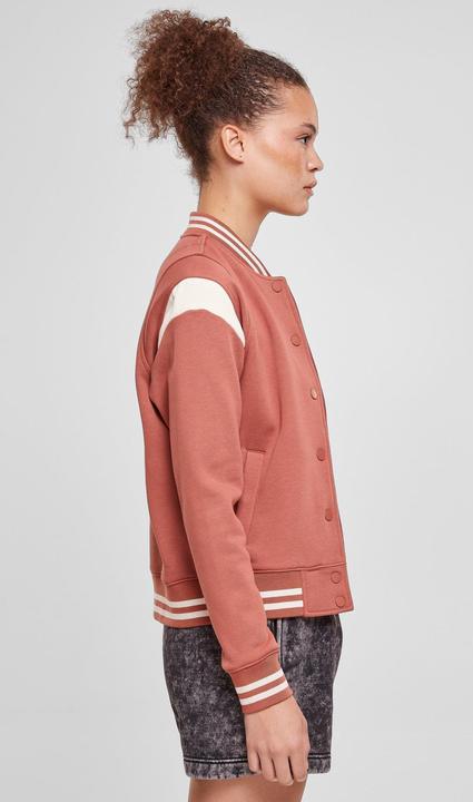 Actual product image Urban Classics Ladies Inset College Sweat Jacket (4XL)