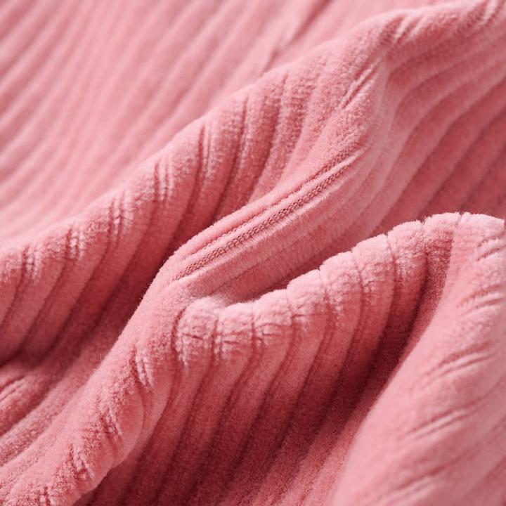 Produktbild VidaXL Kinder-Latzkleid Cord Hellrosa 128,Material: 58 % Baumwolle (128)