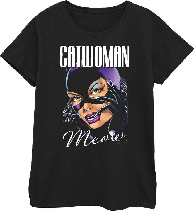 Batman Catwoman Feline Fatale BaumwollTShirt