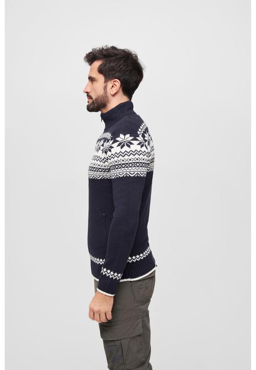 Produktbild Brandit Norwegian Strickjacke Grösse L Farbe Navy (L)