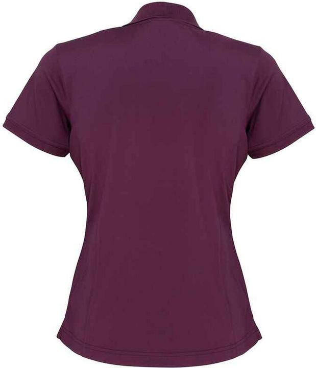 Actual product image Premier Womens/Ladies Coolchecker Pique Polo Shirt (40 D)