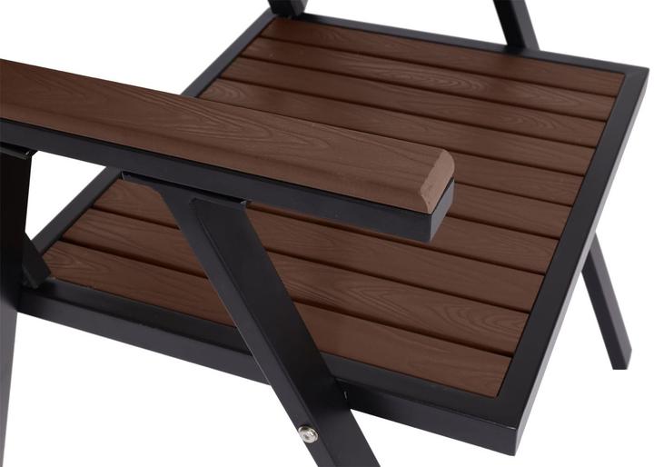 Immagine prodotto Jamb Set di 4 sedie da giardino + tavolo da giardino (70 cm)