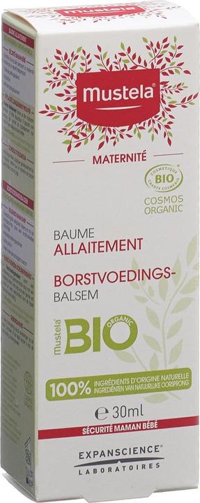 Actual product image Mustela Organic maternity breastfeeding balm