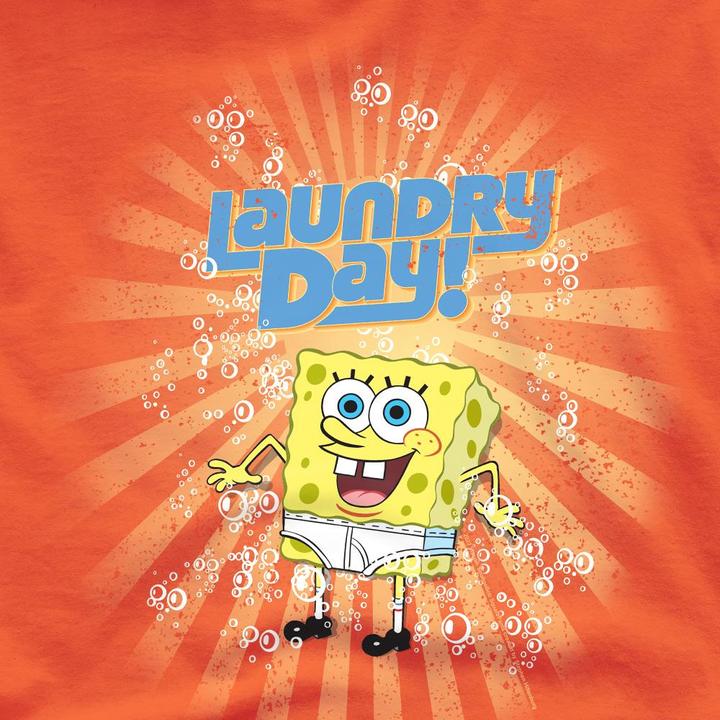 Immagine prodotto Spongebob Squarepants Laundry Day! Maglietta Uomo (L)