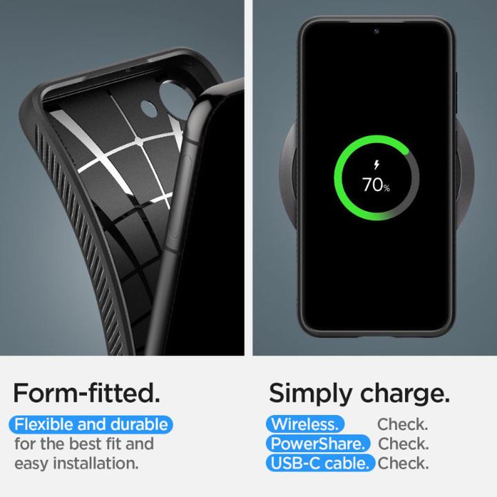 Immagine prodotto Spigen Custodia Liquid Air per Samsung Galaxy S23+ S916B - nero opaco (Samsung Galaxy S23+)