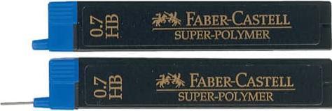 Actual product image Faber-Castell Super-Polymer (Gel mine, Black, 0.70 mm)