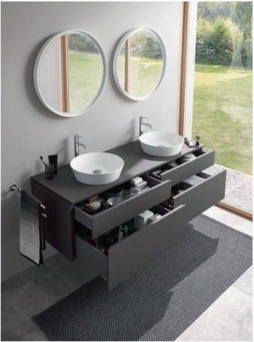 Produktbild Duravit Aufsatzbecken CAPE COD o ÜL o HLB d= 430mm weiss seidenmatt (430 mm, 430 mm)