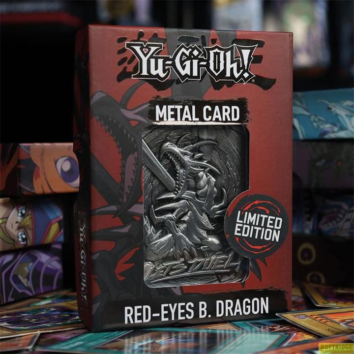Image du produit Yu-Gi-Oh ! - Red Eyes B. Dragon - Carte Métal Collector